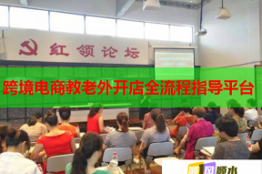 跨境电商教老外开店全流程指导平台