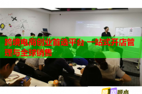 跨境电商创业首选平台 一站式开店管理与全球销售