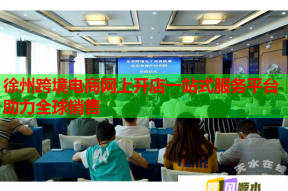 徐州跨境电商网上开店一站式服务平台助力全球销售