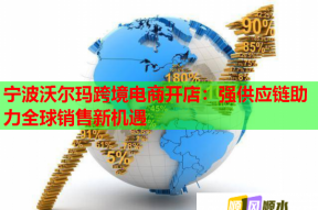 宁波沃尔玛跨境电商开店：强供应链助力全球销售新机遇