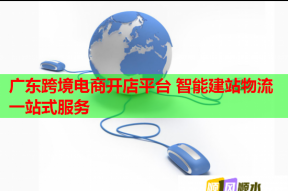 广东跨境电商开店平台 智能建站物流一站式服务