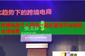 跨境电商个人开店一站式管理平台轻松全球销售