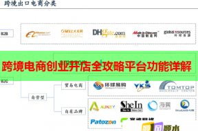 跨境电商创业开店全攻略平台功能详解
