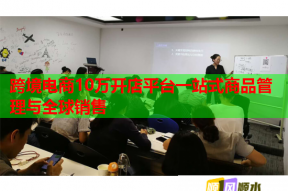 跨境电商10万开店平台一站式商品管理与全球销售