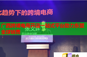 广西跨境电商开店一站式平台助力东盟全球销售