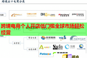 跨境电商个人开店低门槛全球市场轻松经营