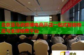 北京亚马逊跨境电商开店一站式智能物流与全球销售平台