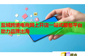 盐城跨境电商网上开店一站式服务平台助力品牌出海