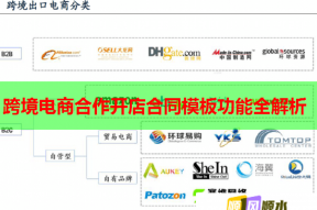 跨境电商合作开店合同模板功能全解析