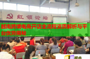 越南跨境电商开店全流程资质解析与平台优势揭秘