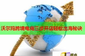 沃尔玛跨境电商三步开店轻松出海秘诀