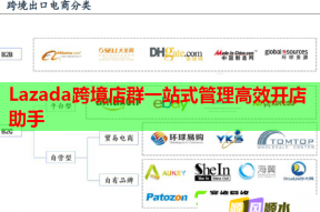 Lazada跨境店群一站式管理高效开店助手