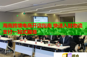 海南跨境电商开店指南 快速入驻物流支付一站式服务