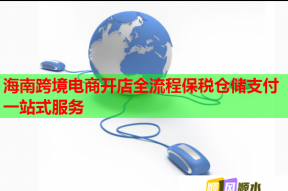 海南跨境电商开店全流程保税仓储支付一站式服务