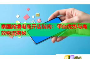 泰国跨境电商开店指南：平台优势与高效物流揭秘