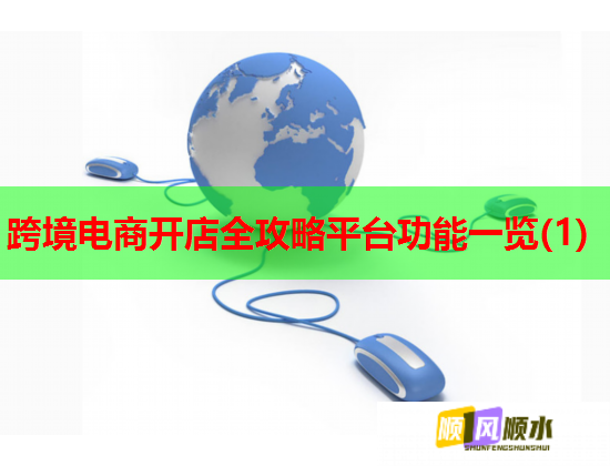 跨境电商开店全攻略平台功能一览(1)  第1张