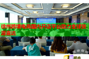 徐州跨境电商国内开店平台助力全球货源直达