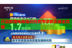 开店跨境电商培训班费用详解实操全攻略
